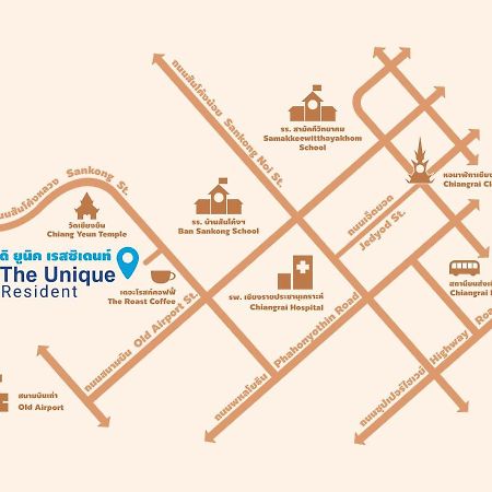The Unique Resident Chiang Rai Ξενοδοχείο Εξωτερικό φωτογραφία